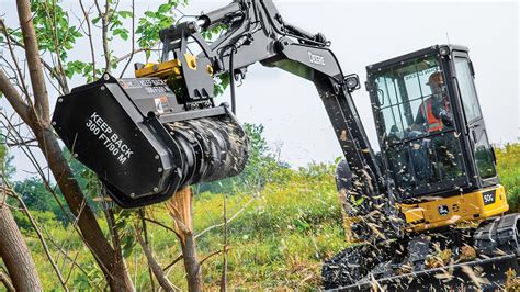 john deere mini excavator attachments types|mini excavator tiller attachment.